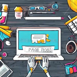 Create effective sales pages. Starts with a domain and website. Wordpress Themes and plugins. Customizaton and a product.